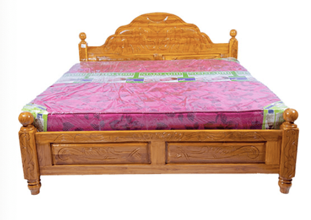 6x6 COT Teak Wood: Durable & Stylish for Home Decor-1