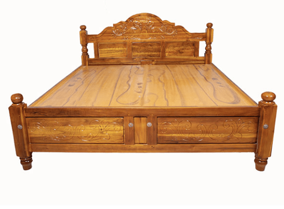 6x6 COT Teak Wood: Durable & Stylish for Home Decor-2
