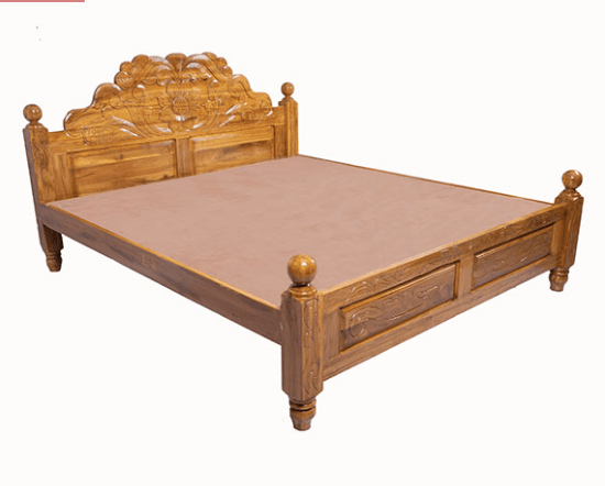 6x6 COT Teak Wood: Durable & Stylish for Home Decor-2