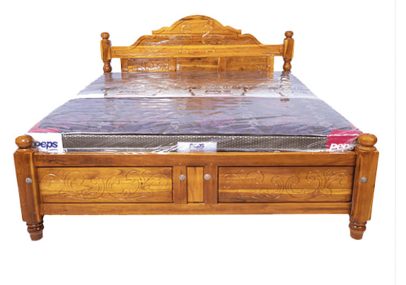 6x6 COT Teak Wood: Durable & Stylish for Home Decor-1