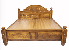 Premium 1/2 Teak COT 6X6 - Quality Craftsmanship & Durability-2