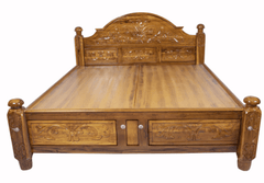 Premium 1/2 Teak COT 6X6 - Quality Craftsmanship & Durability-2