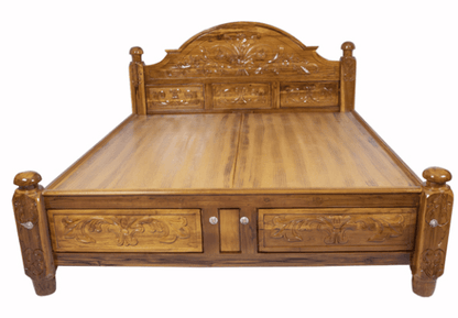 प्रीमियम 1/2 टीक कॉट 6X6 - गुणवत्तापूर्ण शिल्प कौशल और टिकाऊपन