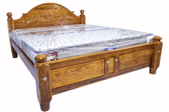 प्रीमियम 1/2 टीक कॉट 6X6 - गुणवत्तापूर्ण शिल्प कौशल और टिकाऊपन