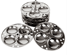 Stainless Steel Idli Maker - Make Delicious Idlis Easily!-1