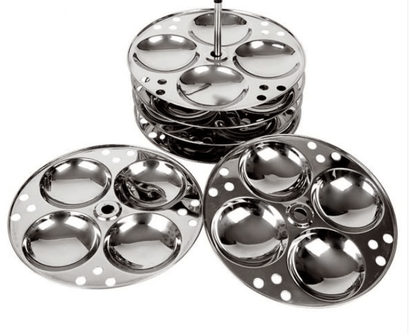 Stainless Steel Idli Maker - Make Delicious Idlis Easily!