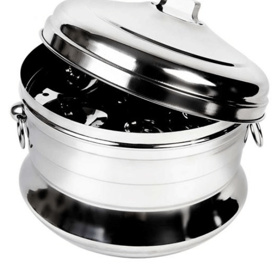 Stainless Steel Idli Maker - Make Delicious Idlis Easily!