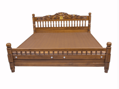 Handcrafted Teak Kombu Carving - Add a Unique Touch to Your Home Decor-1