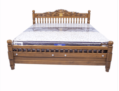 Handcrafted Teak Kombu Carving - Add a Unique Touch to Your Home Decor-2