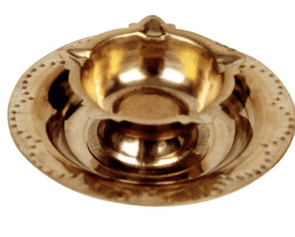 Brass Agal Vilakku - Traditional Indian Oil Lamp for Home Decor