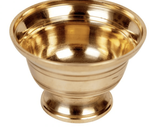 Brass Oil Cup: Quality and Durable Oil Dispenser for Your Home-1