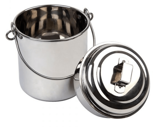 Stainless Steel Thukku - Durable & Stylish Kitchenware-1
