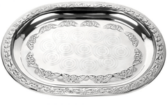 Stainless Steel Tray - Durable & Stylish Serving Tray for Home & Kitchen-1