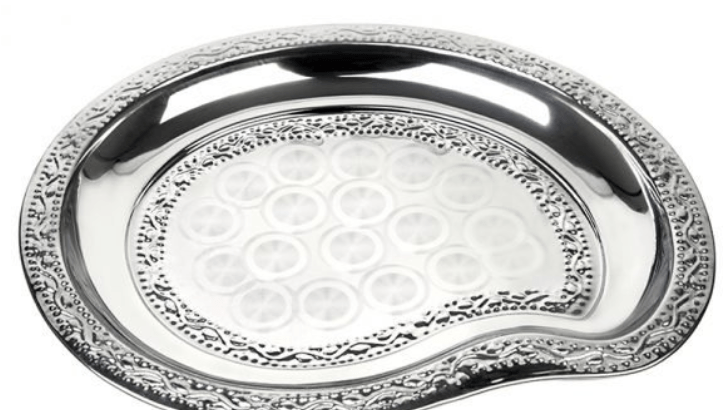 Stainless Steel Tray - Durable & Stylish Serving Tray for Home & Kitchen