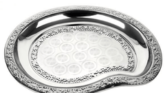 Stainless Steel Tray - Durable & Stylish Serving Tray for Home & Kitchen-1