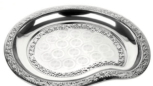 Stainless Steel Tray - Durable & Stylish Serving Tray for Home & Kitchen