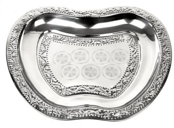 Stainless Steel Tray - Durable & Stylish Serving Tray for Home & Kitchen-1