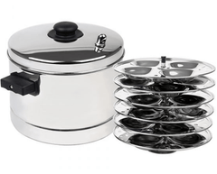 Stainless Steel Idli Maker - Make Delicious Idlis Easily!-2