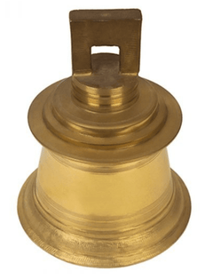 Beautiful Brass Bell - Add a Touch of Elegance to Your Home Decor-1