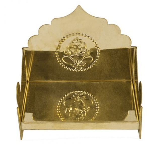Brass Pilliyar Manai - Handcrafted Hindu God Statue for Home Decor-1