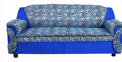 Comfortable 3-Seat PU Leather Lowback Sofa - Perfect for Any Home!-1