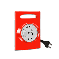 Rectangular Reel 4 Metre Electric Extension Board