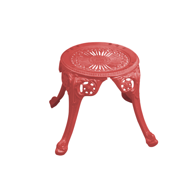 Marlen Cast Aluminium Garden Patio 1 Stool Set