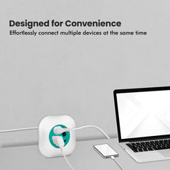 Reel 3 Pin Power Cord Extension Board