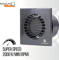 HAVELLS Refresh Air Window Neo 150 mm Exhaust Fan-3