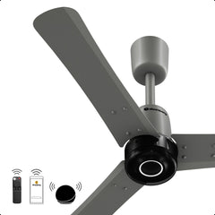 atomberg Renesa Elite Smart 900mm BLDC Ceiling Fan with IoT & Remote | 35W | 180 CMM Air Delivery | Advance Air+ Technology | Moonbeam Light | Low Noise | 5 Year Warranty (Sand Grey)