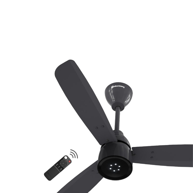 atomberg Renesa Enzel 900mm BLDC Ceiling Fan with Remote | 5 Star | 35W | 180 CMM Air Delivery | LED Speed Indicator | Low Noise | 3 Year Warranty (Pebble Grey)