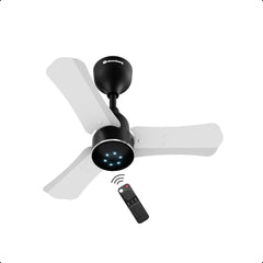 atomberg Renesa Halo Smart 600mm BLDC Ceiling Fan with IoT & Remote | 32W | 115 CMM Air Delivery | Advance Air+ Technology | LED Speed Indicator | Low Noise | 3 Year Warranty (White and Black)