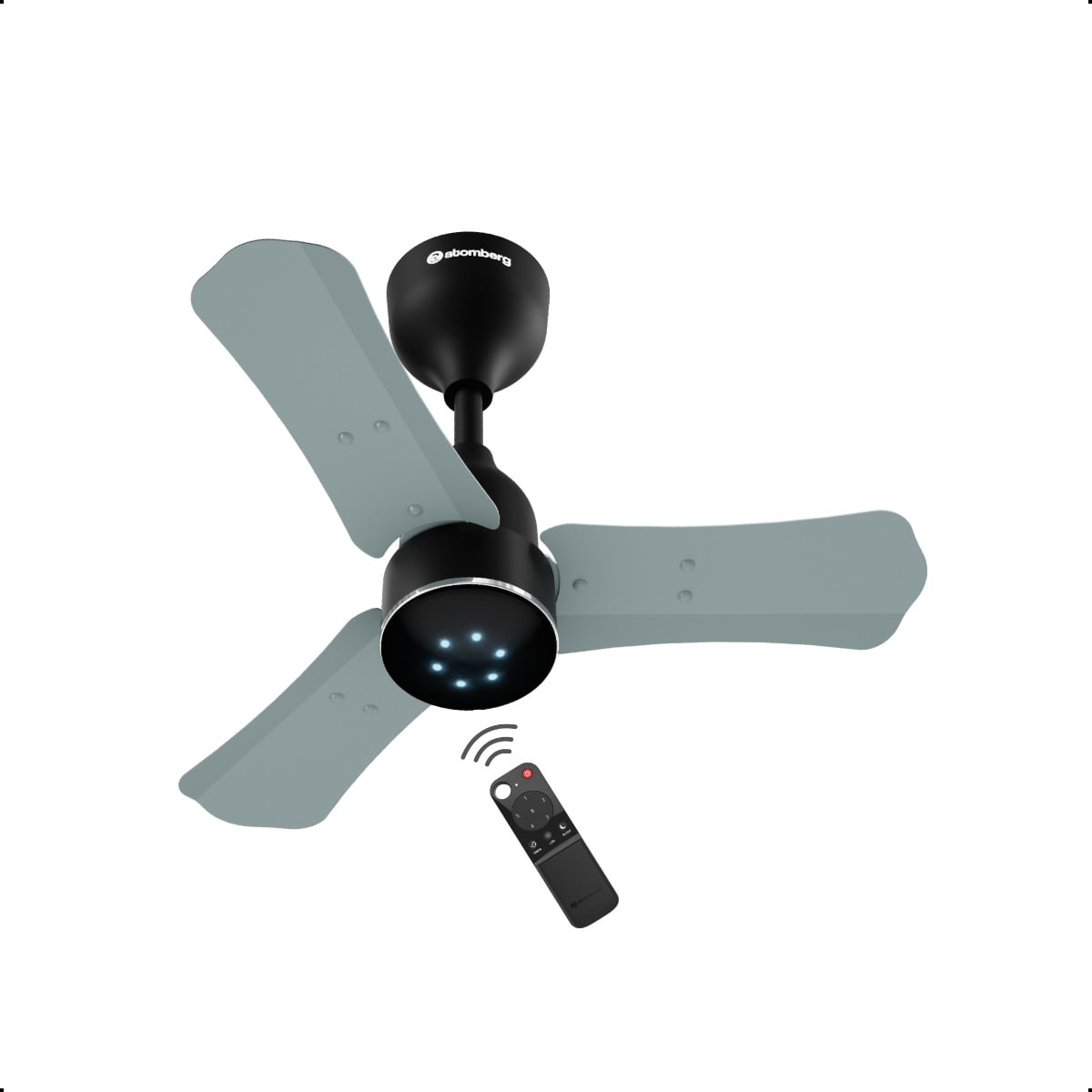 atomberg Renesa Halo Smart 600mm BLDC Ceiling Fan with IoT & Remote | 32W | 115 CMM Air Delivery | Advance Air+ Technology | LED Speed Indicator | Low Noise | 3 Year Warranty (Misty Teal)