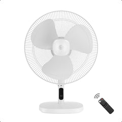 atomberg Renesa 400mm BLDC Table Fan with Remote | 35W | 76 CMM Air Delivery | LED Display | 6 Speeds | Oscillation, Timer & Sleep | 2 Year Warranty (Snow White)
