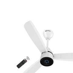 atomberg Renesa Prime 900mm BLDC Ceiling Fan with Remote | 5 Star | 35W | 180 CMM Air Delivery | LED Speed Indicator | Low Noise | 3 Year Warranty (Gloss White)