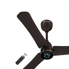 atomberg Renesa Halo Smart 900mm BLDC Ceiling Fan with IoT & Remote | 35W | 180 CMM Air Delivery | Advance Air+ Technology | LED Speed Indicator | Low Noise | 3 Year Warranty (Blaze Brown)