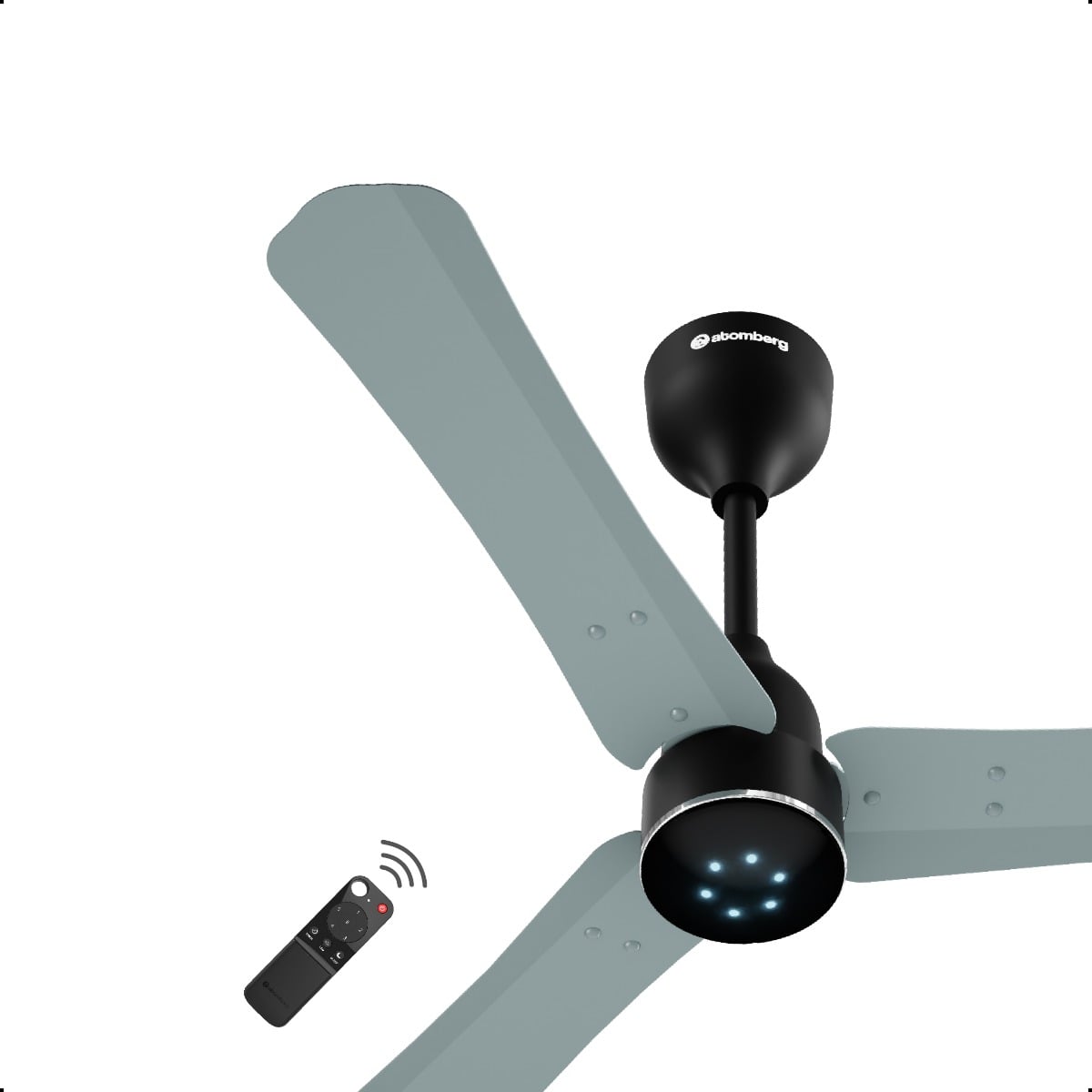 atomberg Renesa Halo Smart 900mm BLDC Ceiling Fan with IoT & Remote | 35W | 180 CMM Air Delivery | Advance Air+ Technology | LED Speed Indicator | Low Noise | 3 Year Warranty (Misty Teal)