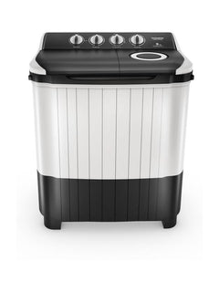 Thomson 9 kg Semi Automatic Top Load Washing Machine Black, White (SA99000G)-1