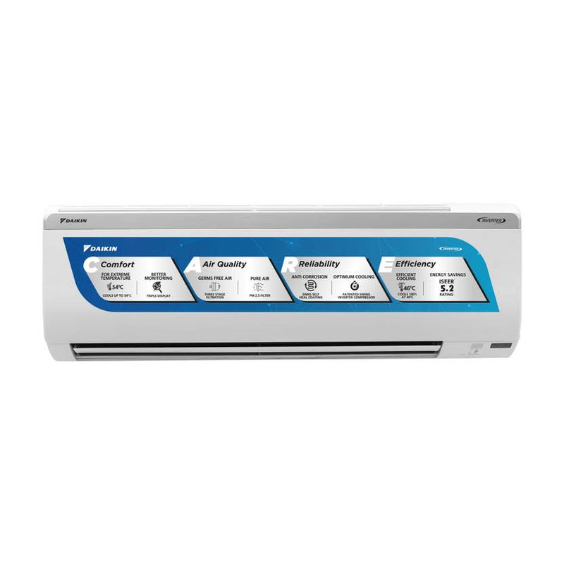 Daikin 2025 Model 1.5 Ton 5 Star Split Inverter AC (MTKM50UV16VA/RKM50UV16VA, White)-1