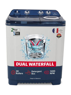 Thomson 7 kg 5 Star Aqua Magic with Double Waterfall, Detergent Box, 3D Rollers Technology, Magic Filter, Collar Scrubber, Turbo Dry Technology, Semi (TSA7000SP)-1