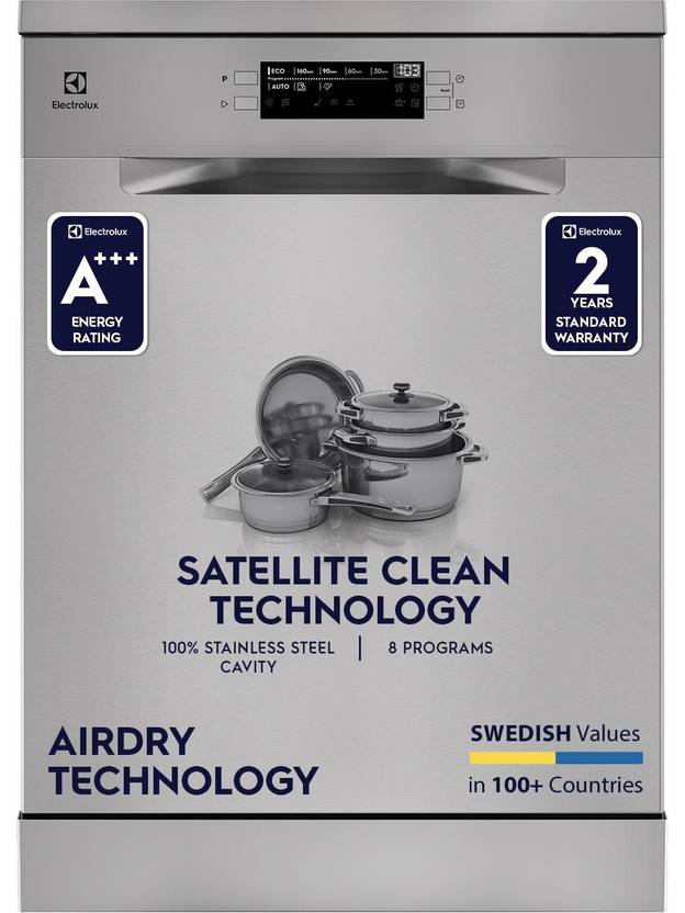 Electrolux ESZ69300SX Free Standing 15 Place Settings Dishwasher-1