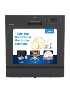 Midea MDWTT0802D(B)IN Free Standing 8 Place Settings Dishwasher-1