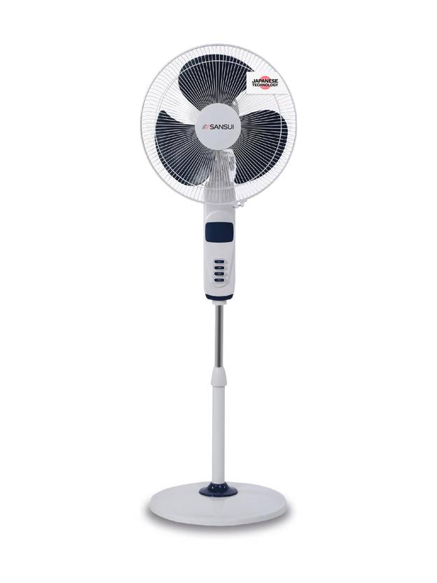 Sansui Chetak Speed Silent Operation, High Air Delivery 400 mm Pedestal Fan