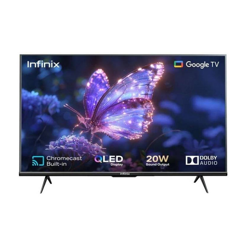 Infinix 32GH3Q 80 cm (32 inch) QLED HD Ready Smart Google TV with Bezel-less Design-1