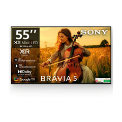 Sony BRAVIA 5 138.8 cm (55 inch) Ultra HD (4K) Mini LED Smart Google TV (K-55XR55A)-1