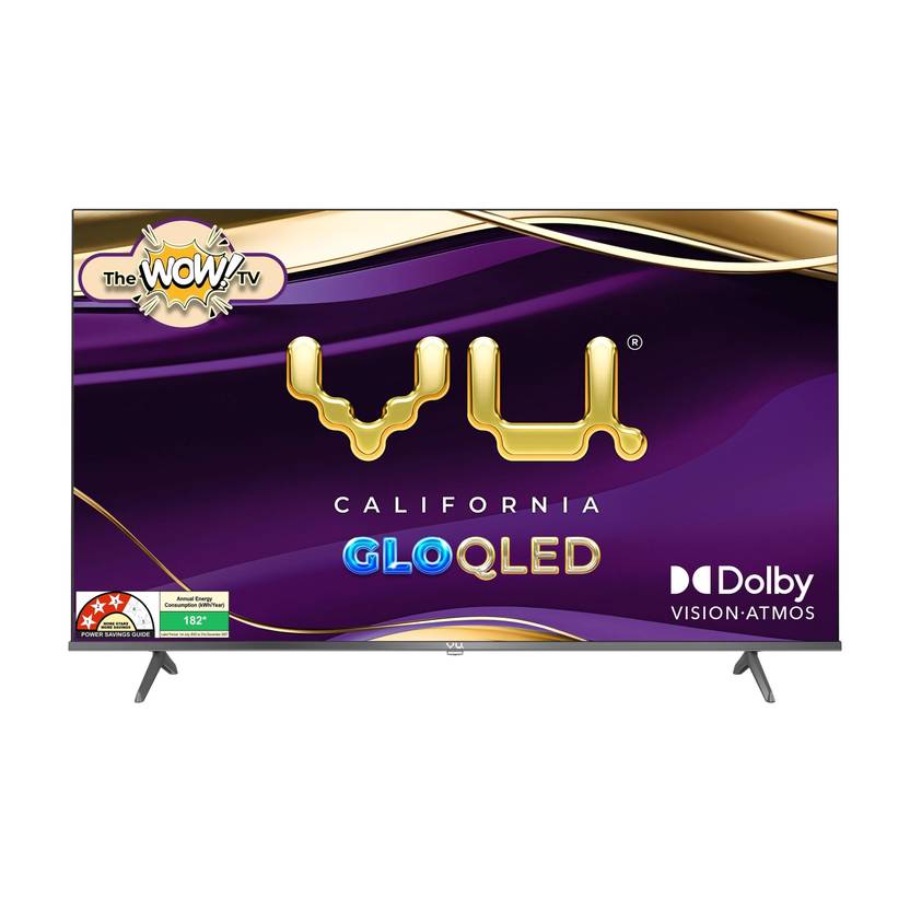 Vu GloQLED 139 cm (55 inch) QLED Ultra HD (4K) Smart Google TV (55GLOQLED25)