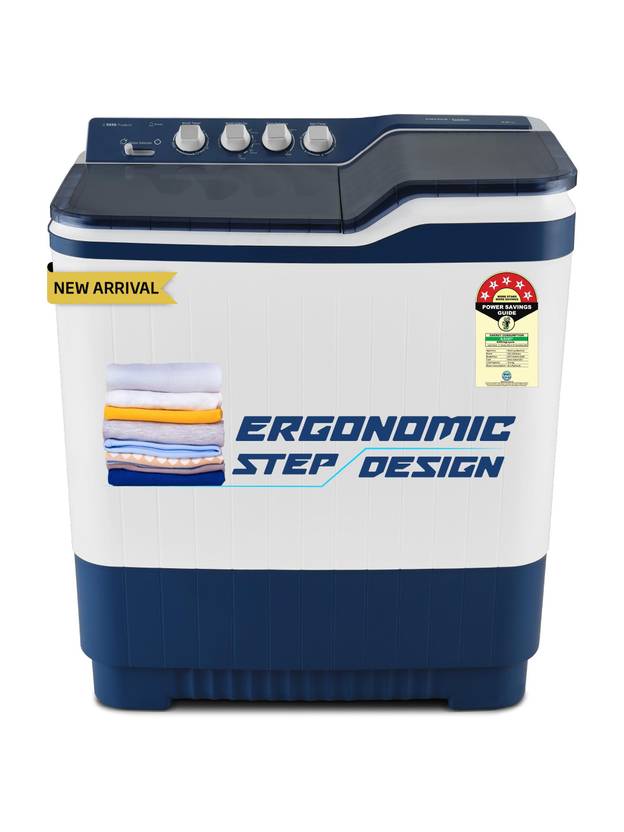 Voltas Beko 10 kg Semi Automatic Top Load Washing Machine Blue (WTT10UEA1 / OK4I0I0W01)-1