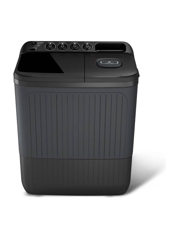 Lloyd 7.5 kg Semi Automatic Top Load Washing Machine Grey (GLWS755AODVG)