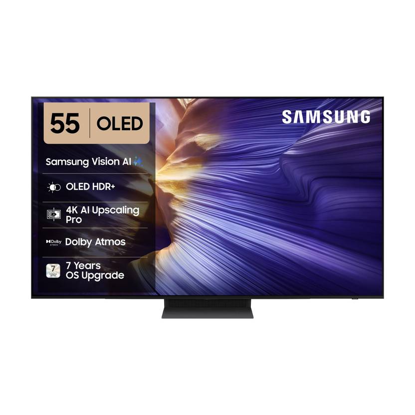 Samsung 138 cm (55 inch) OLED Ultra HD (4K) Smart Tizen TV (QA55S90FAULXL)-1