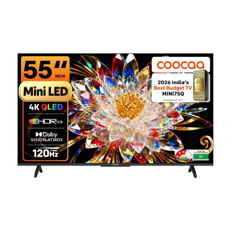 Coocaa 138 cm (55 inch) Ultra HD (4K) Mini LED Smart Google TV with Local Dimming - 2025 Edition (55MINI75Q)-1